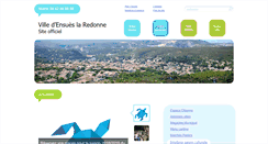 Desktop Screenshot of mairie-ensues.fr