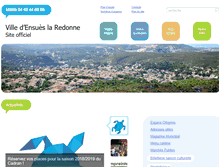 Tablet Screenshot of mairie-ensues.fr